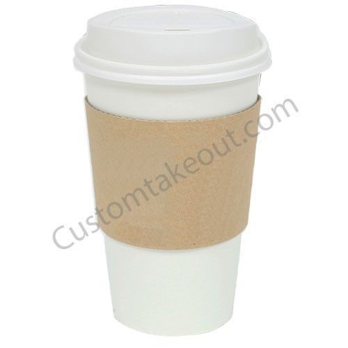 20 oz Coffee Set - 100 Cups, Sleeves, Lids
