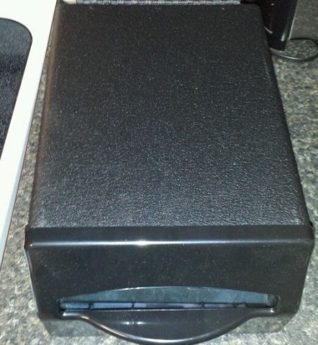 Easy nap counter napkin dispenser, New in the box black on black 54203