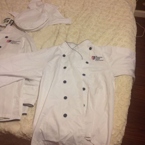 Chef works uniforms - art institutes - xs for sale