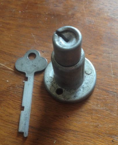 Vintage national lock co. tubular vending w/ key for sale