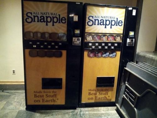 snapple vending machine