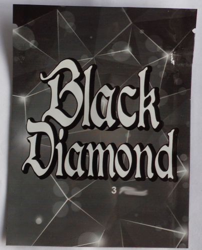 100* black diamond empty small ziplock bags (good for crafts incense jewelry) for sale