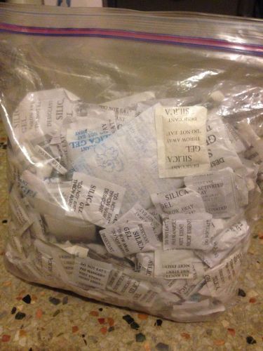 Silica Gel packs 200+ Packs Different sizes