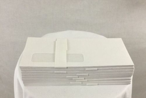 #10 Left Window Envelopes Gummed 90 Count White