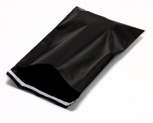 100 7&#034;x10&#034;(180x250mm) Black Mailer Bag Polyethylene Envelopes Thekoreastyle