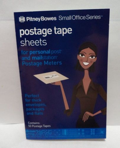 Pitney Bowes Postage Tape Sheets 17 Labels Total