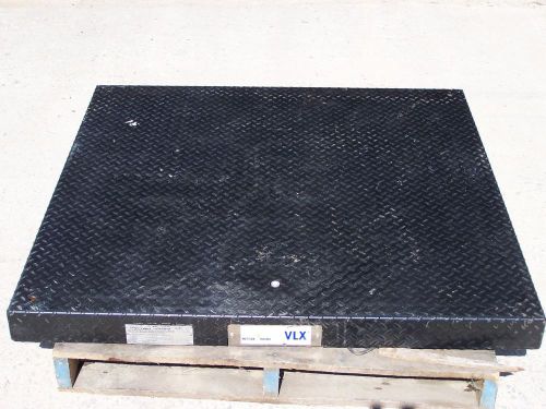 Mettler Toledo VLX 48&#034; X 48&#034; Platform Scale Base Only 2,500 LB Capacity