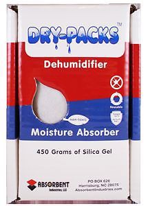 Dry-Packs 450 Gram Silica Gel Dehumidifying Box