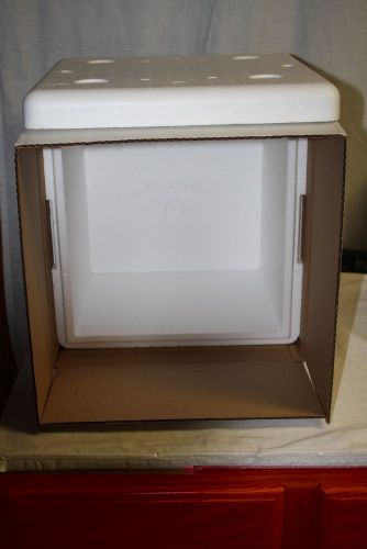 ThermoSafe Insulated Shipper Shipping Styrofoam Box 14 x 14 x 12 NEW