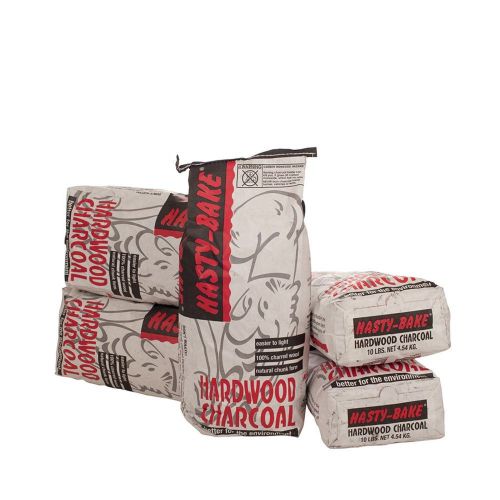Hasty-bake 12701 hardwood lump charcoal, pack of 5 for sale