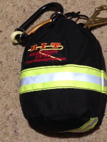 Rit rescue firefighter drop bag - kevlar rope 50 feet for sale