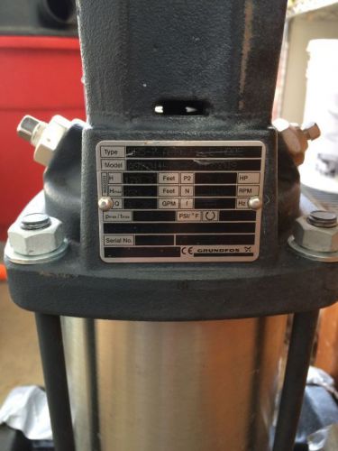 Grundfos cr5-7 centrifugal pump for sale
