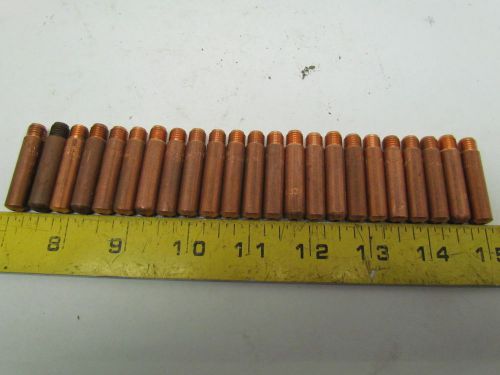 15 HFC-332 Torch Tip Contact Tip Wire Size 3/32 2.4mm Lot of 23