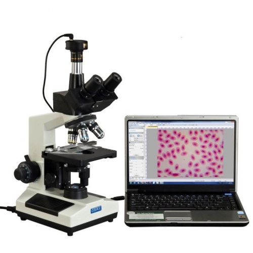 Omax 9mp digital phase contrast trinocular compound led microscope 40x-2500x for sale