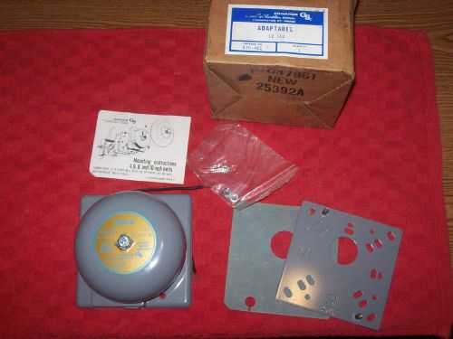 Edwards gs adaptabel audible signal 12 volt bell 435-4e1**new**free ship for sale