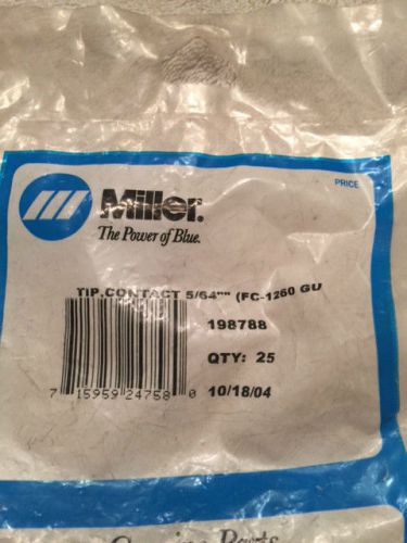 Miller Contact Tips 5/64&#034; Product #198788