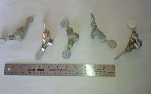 Fisher Lab clamps (lot of 5)