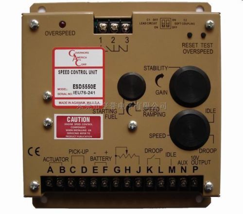 GAC ESD 2110 Speed Control Unit. By Governors of America Corp. Model no. ESD2110