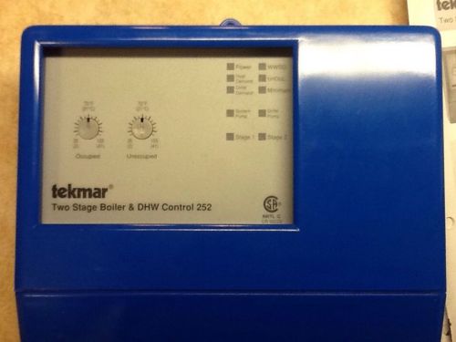 Tekmar 252 two stage &amp; DHW Control