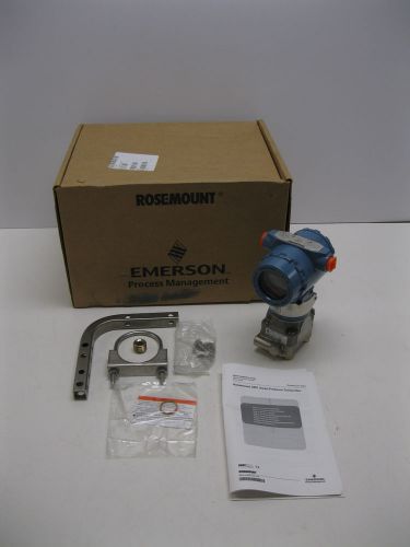 Rosemount 3051 CA 1A 52A1AB4M5E5 Smart Hart Pressure Transmitter NEW H11 (1320)