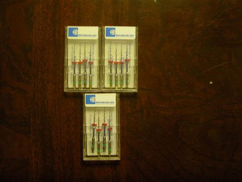 Brasseler USA Endosequence Rotary Treatment Files Size 35-25mm-.04