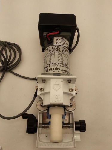 Fluid Metering Inc FMI Lab Pump QB PM6013 12V DC Metered Pump P/N 911-30-0500-5