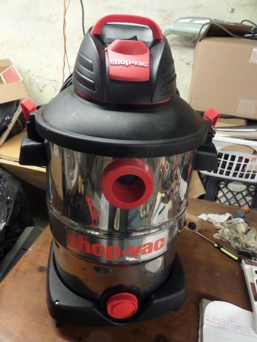 SHOP-VAC SL14-600C INDUSTRIAL12 GALLON 6.0 HP STAINLESS STEEL WET/DRY VACCUUM