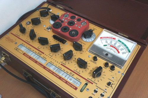 Hickok Model 6000A Dynamic Mutual Conductance Tube Tester Works Great Condition