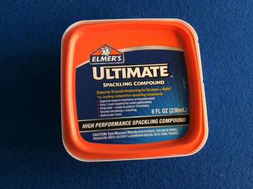 Elmer&#039;s Spackling Compound, superior drywall anchoring for screws &amp; nails, New
