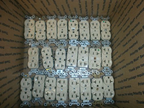 SERVICE MANS LOT OF RECEPTICALS 125 PLUS MOST NEW SOME USED