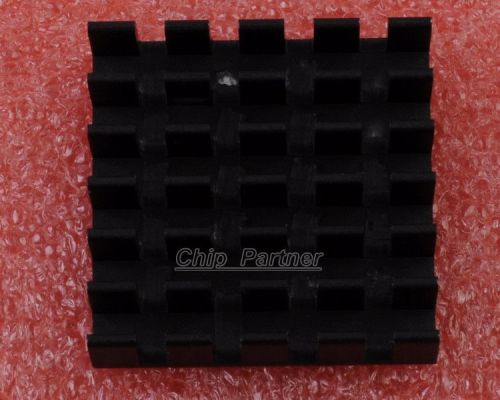10pcs heat sink 19x19x5mm ic heat sink aluminum 19*19*5mm cooling fin black for sale