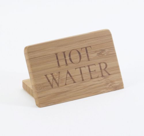 Cal-Mil Bamboo Hot Water Sign