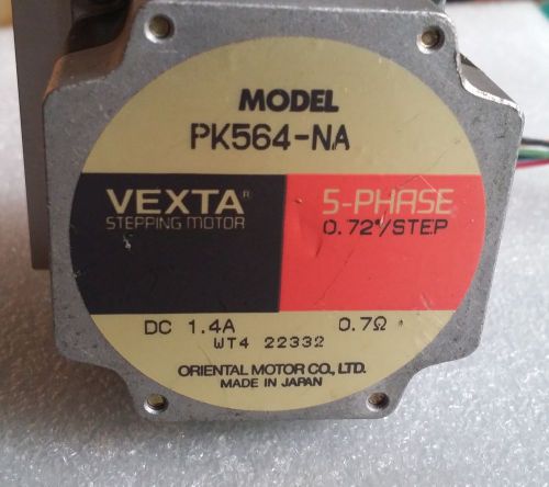 VEXTA  PK564-NA  5-Phase Stepping Motor, DC 1.4A, 0.72/Step