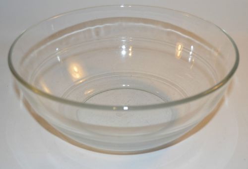 Duralex Clear Glass Nesting Bowl 9&#034; Made in France