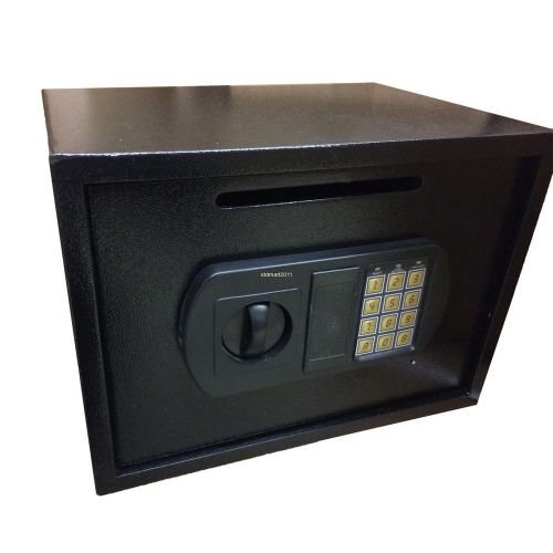 Digital electronic safe box keypad dual locking security home office hotel gun for sale