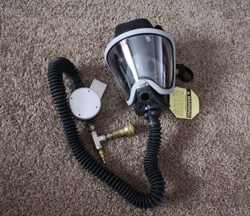 Msa airline respirator &amp; ultra elite mask + buddy connector demand type for sale