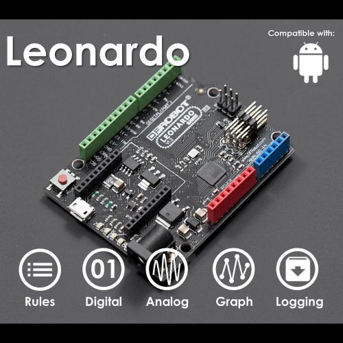 Bid!DFRobot Leonardo with Xbee socket + Android IO Control! Arduino-Compatitble