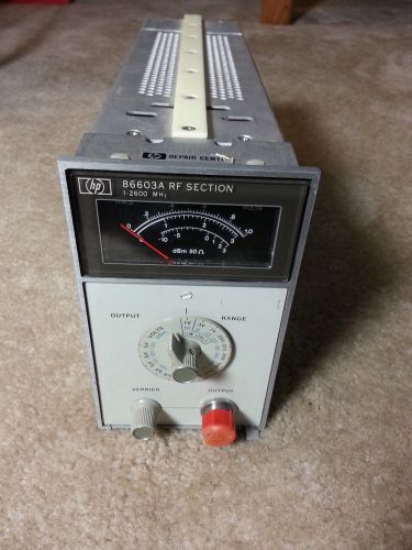 HP 86603A RF Section 1-2600MHz Signal Generator