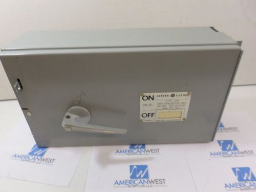 1 general electric thfp364 200 amp fusible panelboard switch  600 volt nema 1 for sale