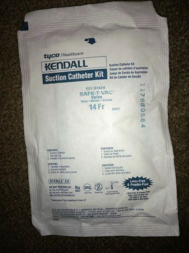 KENDALL Suction Cath Kit Safe-T-Vac 14 Fr-(Lot of 3)-New!$!