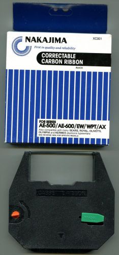 Nakajima AE500-AE600 Series Typewriter Correctable Carbon Ribbon