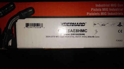 New in box! bernard 300 amp mig gun for sale