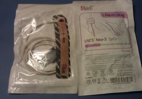 10 Pulse Oximeter adhesive sensors, LNCS Neo-3