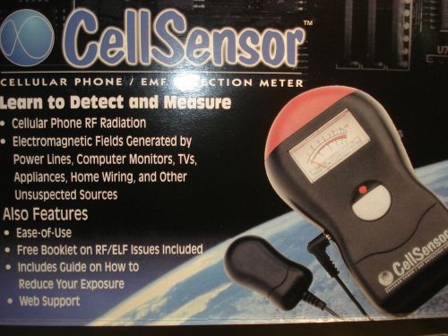 (CIB) CellSensor Cellular Phone RF Radiation / EMF Detection Meter / WORKS