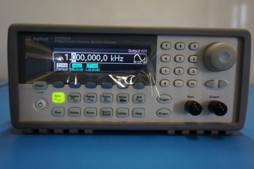 Agilent HP 33250A 80MHz Function Arbitrary Waveform Generator S/N MY40030276