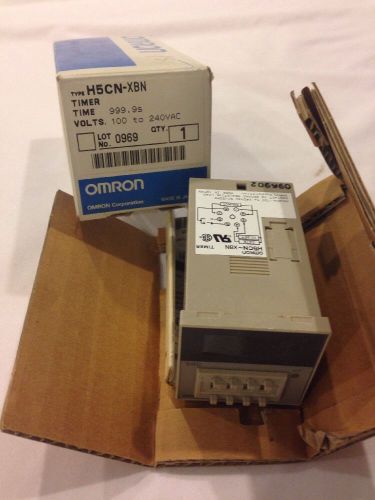 OMRON Timer H5CN-XBN 100-240VAC new in box Fast Shipping USA