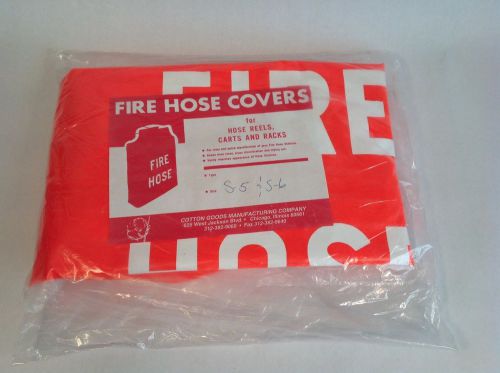 Cotton goods manufacturing fluorescent orange fire hose reel cover new s-5 s-6 for sale