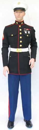 5&#039;9&#034; Short SMALL Size Lifelike Fleshtone Mannequin NEW Military Service Uniforms