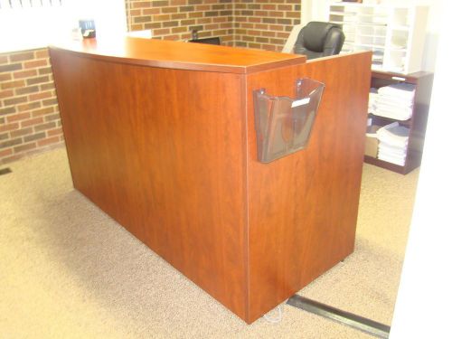 Receptionist Desk with locking file drawer