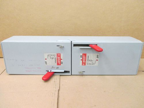 General Electric Spectra Series ADS36060HS 60A and ADS36100HS 100 Amp 600V Dual/